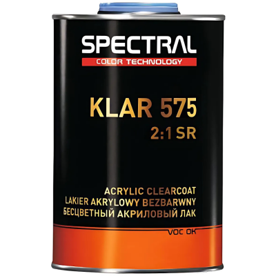 Лак бесцветный SPECTRAL KLAR 575 2+1 SR 1л Лак бесцветный SPECTRAL KLAR 575 2+1 SR 1л