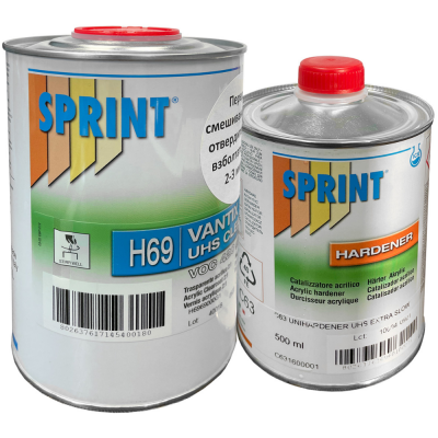 Лак Sprint H69 UHS VANTIX 1л+ отв С67 UHS SLOW 0.5л Лак Sprint H69 UHS VANTIX 1л+ отв С67 UHS SLOW 0.5л