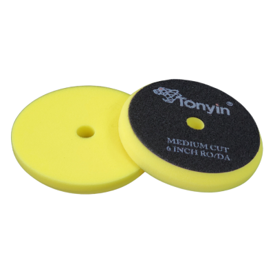 Полировальный круг Tonyin TP12A поролоновый режущий с отверстием 5 дм д.125 MEDIUM CUT FOAM PADS на липучке Полировальный круг Tonyin TP12A поролоновый режущий с отверстием 5 дм д.125 MEDIUM CUT FOAM PADS на липучке