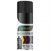 Аэрозоль Veslee MAXX краска 650 мл черный ГЛЯНЕЦ RAL 9005 VX9005