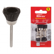 Щетинная щетка 16 мм WORTEX (раб. диам. 16 мм. диам. хвостовика 3.2 мм. 15000 об/мин) (ETBN3216018)