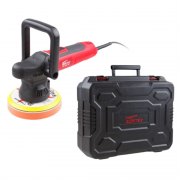 Полировальная машина WORTEX PM 1810 SE в чем. (700 Вт. 2000-6400 обмин. 150 мм. регул. об.. плавный пуск. эксцентрик) (PM1810SE0019) АКЦИЯ ДО 26.08.24г.