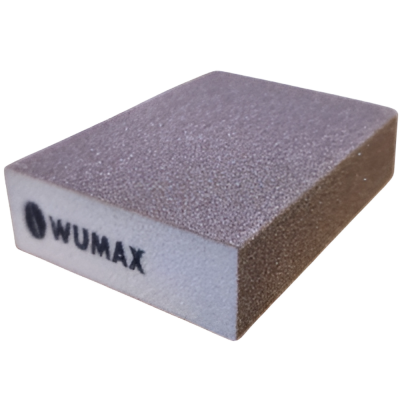 Губка абразивная 4-х сторонняя WUMAX Р180 (158701180) Губка абразивная 4-х сторонняя WUMAX Р180 (158701180)