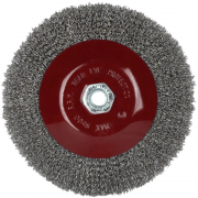 Кордщетка радиальная из стали  115 мягкая (VX-5002)