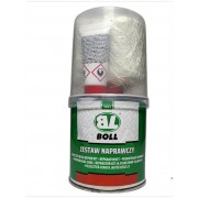 Комплект  для ремонта кузовных деталей Boll 0,25л - полиэфирная смола 0,242кг + отвердитель 0,008кг + стеклоткань 0.25м2