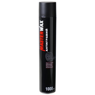 Антигравий MasterWax(аэрозоль) 1000мл черный Антигравий MasterWax(аэрозоль) 1000мл черный
