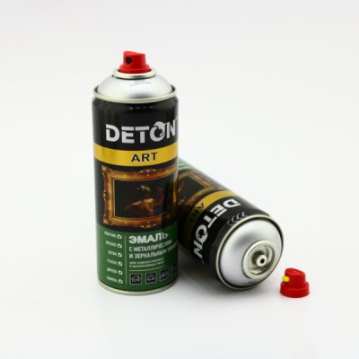 Аэрозоль DETON ART алюминий 520мл Аэрозоль DETON ART алюминий 520мл