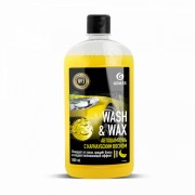 Автошампунь с карнаубским воском Wash  Wax (флакон 500мл) 110409