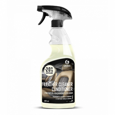 GRASS Очиститель-кондиционер кожи `Leather Cleaner Conditioner` 600 мл 110402 GRASS Очиститель-кондиционер кожи `Leather Cleaner Conditioner` 600 мл 110402