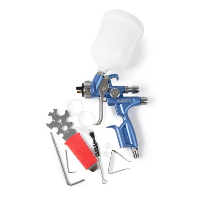 Краскопульт Huberth RP15000GL (1.4мм) HVLP (2бар. 430л/мин) пластиковый бачок 600мл Краскопульт Huberth RP15000GL (1.4мм) HVLP (2бар. 430л/мин) пластиковый бачок 600мл