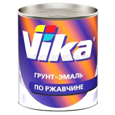 VIKA грунт эмаль по ржавчине 3 в 1 0.9кг чёрный VIKA грунт эмаль по ржавчине 3 в 1 0.9кг чёрный