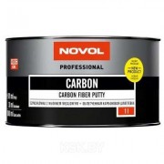 Шпатлёвка NOVOL CARBON с углеволокном легкая 1л РП