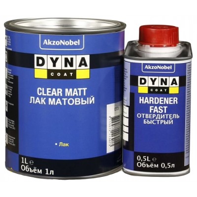 Лак DYNA CLEAR MATT (матовый) 1л+отв купить в Минске, Бресте, Витебске ...