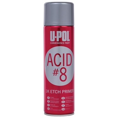 Грунт протравливающий U-POL ACID 8 аэрозоль 450 мл Грунт протравливающий U-POL ACID 8 аэрозоль 450 мл