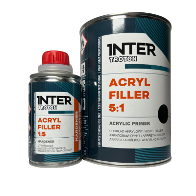 Грунт TROTON 5+1 ACRYL FILLER 0.8л+0.16л чёр Грунт TROTON 5+1 ACRYL FILLER 0.8л+0.16л чёр