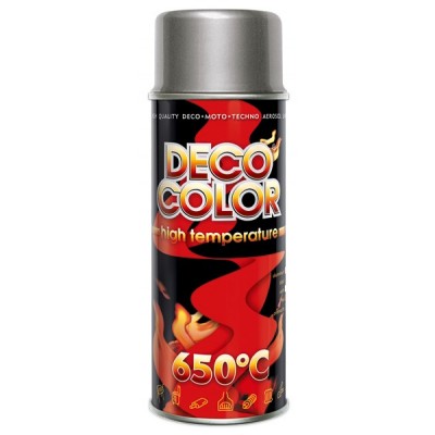 Краска High Temperature 650 градусов DECO 400 мл (антрацит) Краска High Temperature 650 градусов DECO 400 мл (антрацит)