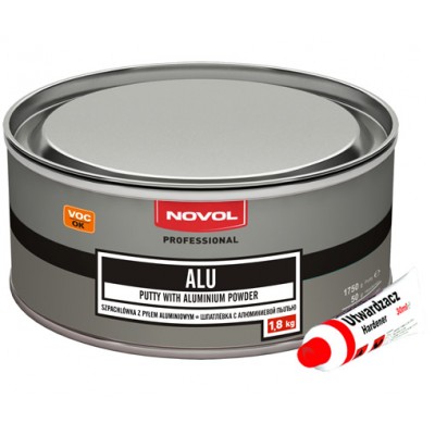 Шпатлёвка алюминиевая NOVOL ALU 1.8 кг РП Шпатлёвка алюминиевая NOVOL ALU 1.8 кг РП