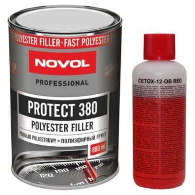 Грунт NOVOL PROTECT 380 полиэфирный 0.8л+0.08л Грунт NOVOL PROTECT 380 полиэфирный 0.8л+0.08л
