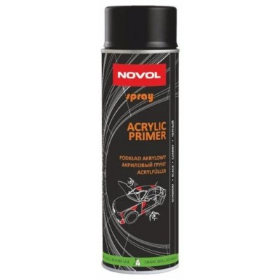 Аэрозоль NOVOL ACRYL PRIMER акриловый грунт 0.5л чёрный Аэрозоль NOVOL ACRYL PRIMER акриловый грунт 0.5л чёрный