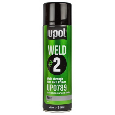Грунт провариваемый U-POL WELD 2 500 мл аэрозоль Грунт провариваемый U-POL WELD 2 500 мл аэрозоль