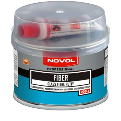 Шпатлёвка со стекловолокном NOVOL FIBER 0.2кг РП Шпатлёвка со стекловолокном NOVOL FIBER 0.2кг РП