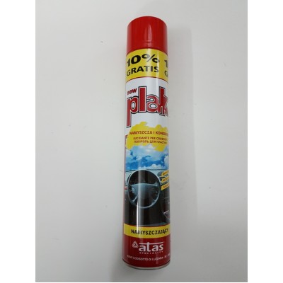 PLAK 750 ml полироль панели (клубника) PLAK 750 ml полироль панели (клубника)