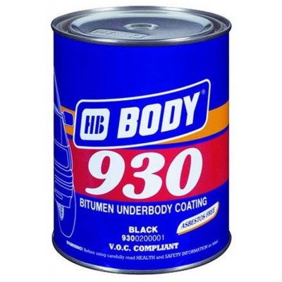 BODY антикоррозийное покрытие(930) битум+каучук 2.5кг BODY антикоррозийное покрытие(930) битум+каучук 2.5кг