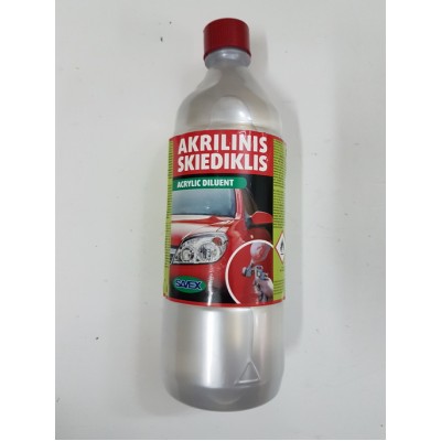 Растворитель AKRILINIS SKIEDIKLIS 1L Растворитель AKRILINIS SKIEDIKLIS 1L