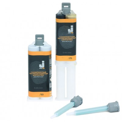 Двухкомпонентный клей для пластиковых элементов кузова JETA PRO PLAST 5594 25гр Двухкомпонентный клей для пластиковых элементов кузова JETA PRO PLAST 5594 25гр