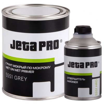 Грунт JETA PRO (5551) 3+1 изолятор-антикорозийный 0.75л+0.25л серый Грунт JETA PRO (5551) 3+1 изолятор-антикорозийный 0.75л+0.25л серый