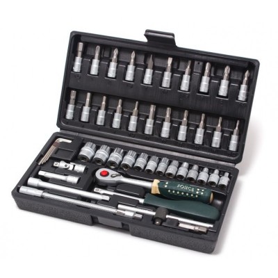 Набор инструментов 46 пр (1080) Rock FORCE Набор инструментов 46 пр (1080) Rock FORCE