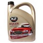 Жидкость для радиаторов К2 Turbo Kuler КРАСН 5л готовой