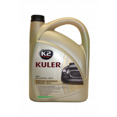 Жидкость для радиаторов К2 Turbo Kuler ЗЕЛ 5л готовой Жидкость для радиаторов К2 Turbo Kuler ЗЕЛ 5л готовой