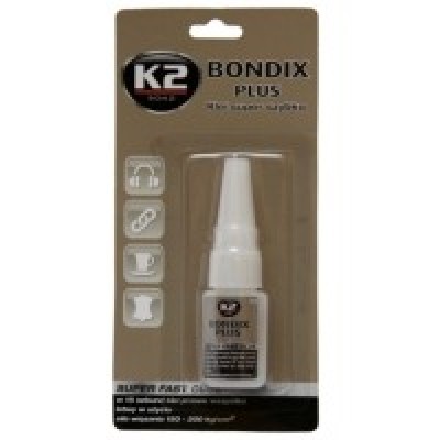 Клей K2 Bondix Plus супербыстрый 10гр Клей K2 Bondix Plus супербыстрый 10гр
