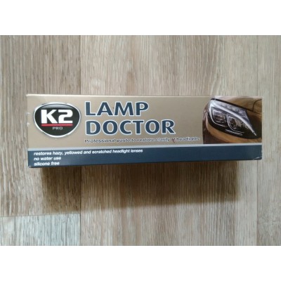 Полироль K2 LAMP DOCTOR для полировки фар 60гр Полироль K2 LAMP DOCTOR для полировки фар 60гр