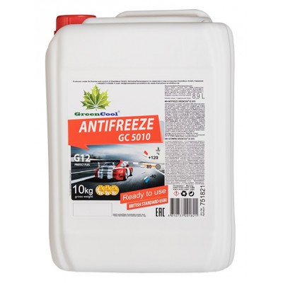 Антифриз GREENCOOL GC5010 10кг красный Антифриз GREENCOOL GC5010 10кг красный
