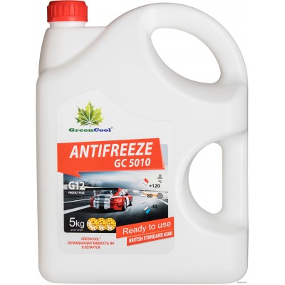 Антифриз GREENCOOL GC5010 5кг красный Антифриз GREENCOOL GC5010 5кг красный