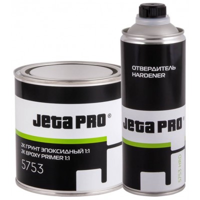 Грунт JETA PRO (5753) 1+1 эпоксидный 0.5л+0.5отв Грунт JETA PRO (5753) 1+1 эпоксидный 0.5л+0.5отв
