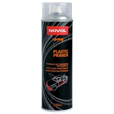 Аэрозоль NOVOL PLASTIC PRIMER SPRAY грунт для пластмасс 0.5л Аэрозоль NOVOL PLASTIC PRIMER SPRAY грунт для пластмасс 0.5л