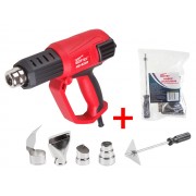 Термовоздуходувка WORTEX HG 6220 в кор. + АКЦИЯ (набор сопел) (-50% на набор сопел) (HG6220DV0011A1)