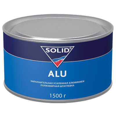 Шпатлёвка алюминиевая SOLID ALU 1.5кг Шпатлёвка алюминиевая SOLID ALU 1.5кг