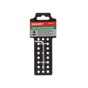 Ключ шестигранный 4мм ВОЛАТ (закаленный. никелированный) (16090-04)