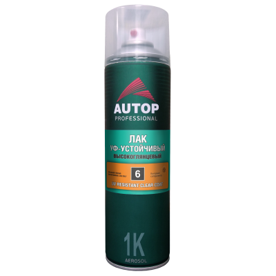 Аэрозоль AUTOP (N06) лак высокоглянцевый UV Hih Glossy 650ml Аэрозоль AUTOP (N06) лак высокоглянцевый UV Hih Glossy 650ml