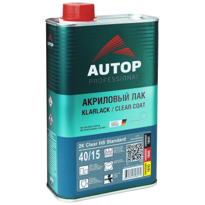 Лак AUTOP (STANDART HS 2K) 0.5л+отв (40-15) Лак AUTOP (STANDART HS 2K) 0.5л+отв (40-15)