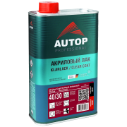 Автомобильный лак AUTOP (RAPID быстрый HS 2K) 1л+отв (40-30)