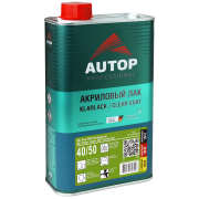 Автомобильный лак AUTOP (UNIVERSAL HS 2K) 1л+отв (40-50)