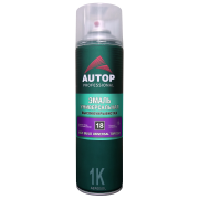 Аэрозоль AUTOP (N18) эмаль HIGH BUILD чёрный блеск 650мл