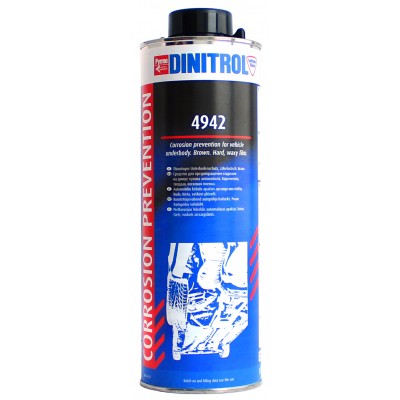 Антикор для днища с алюминиевым наполнением DINITROL 4942 1л Антикор для днища с алюминиевым наполнением DINITROL 4942 1л