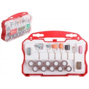 Набор аксессуаров для гравера 40 предметов в боксе ( для шлифовки) (WORTEX) (MGK040G11611)