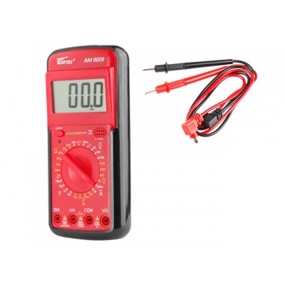 Мультиметр цифровой WORTEX (AM9009000014) Мультиметр цифровой WORTEX (AM9009000014)